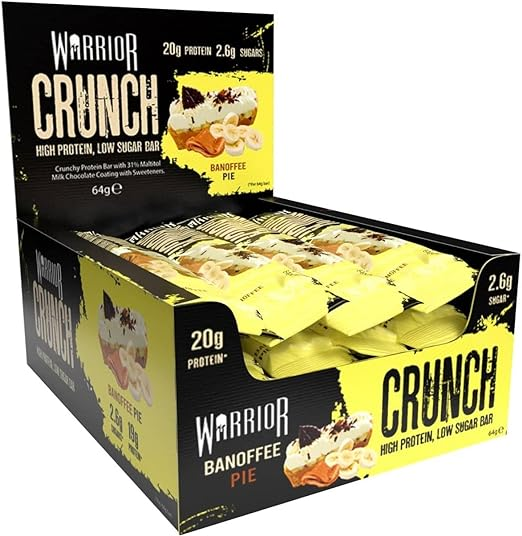Warrior Crunch Banofee Pie Protein Bar