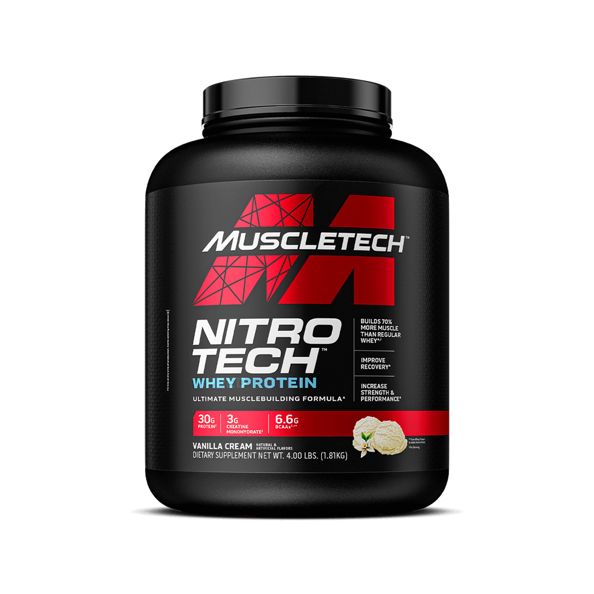 MuscleTech Nitro Tech Performance Series 4lbs