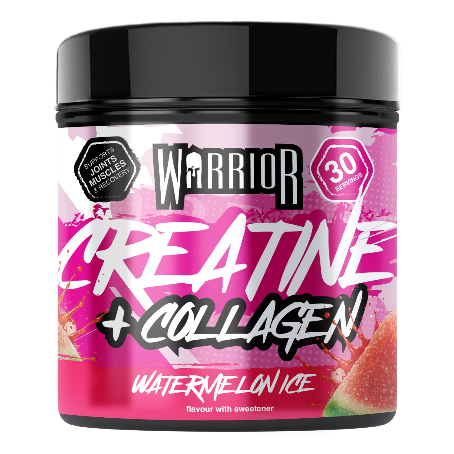 Warrior Supps Creatine Monohydrate | Plus Collagen | Strength + Skin + Glutes