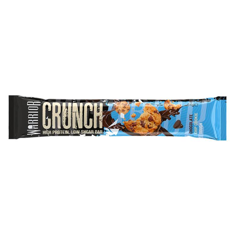 Warrior Crunch Chocolate Chip Cookie Dough Protein Bar