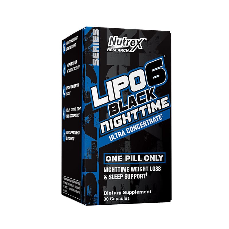 NUTREX LIPO6 BLACK NIGHTTIME