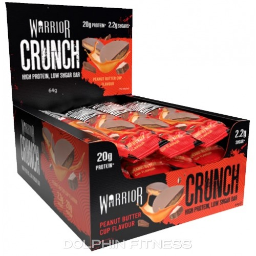 Warrior Crunch Protein Bar Peanut Butter Cup 12 PC Box