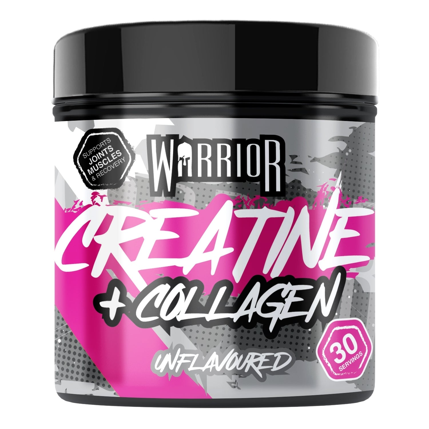 Warrior Supps Creatine Monohydrate | Plus Collagen | Strength + Skin + Glutes